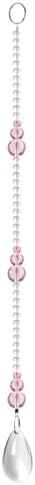 Pink Crystal Curtain Bead 20 Strings Arched Curtain