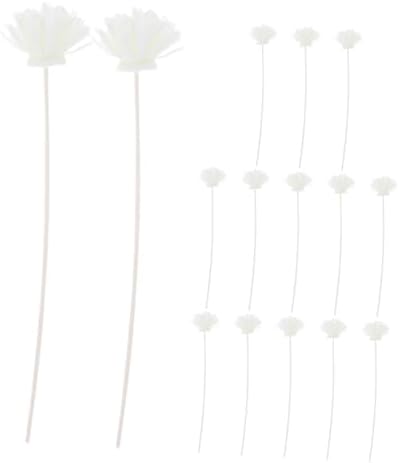 15pcs Artificial Chrysanthemum Diffuser Sticks for Aroma and Decor