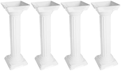 Roman Pillars Party Decor Set of 4 with Adjustable Height