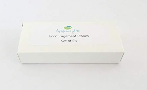 Lifeforce Glass Encouragement Stones Set of 6