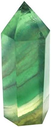 Healing Crystal Wands with Pointed Faceted Prisms for Reiki and Chakra Therapy