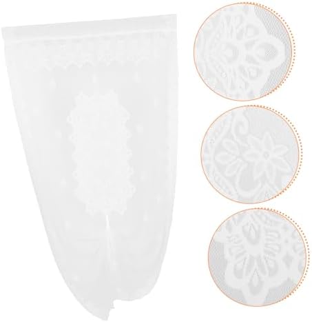 French Style Lace Sheer Door Curtain for Kitchen and Home