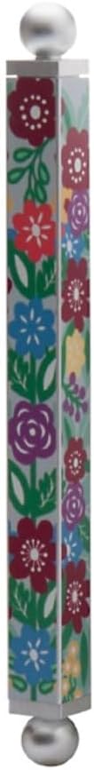 Dorit Judaica Mezuzah Case Colorful Flowers