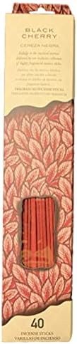 Highly Fragranced Incense Sticks - Pack of 40 Black Cherry
