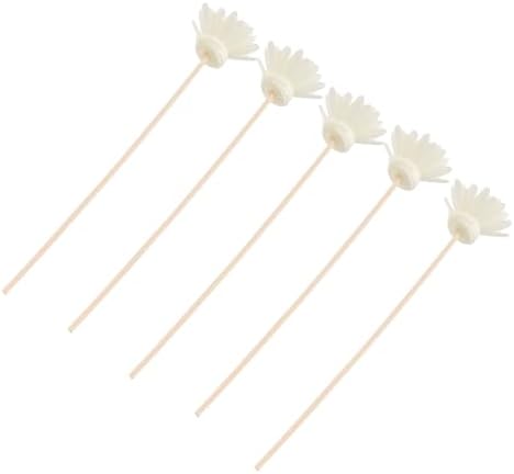 5set Chrysanthemum Scented Rattan Diffuser Sticks for Home Air Freshening