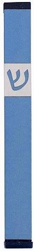 Baltinester Agayof Mezuzah with Shin Teal