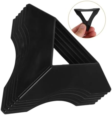 Cabilock 10pcs Transparent Triangle Cube Holders for Speed Cubes