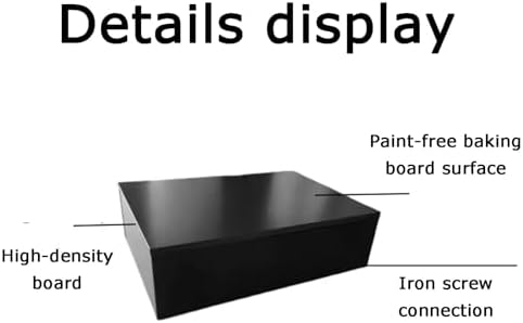 Square Pedestal Stands for Display - Black 40x40x10cm