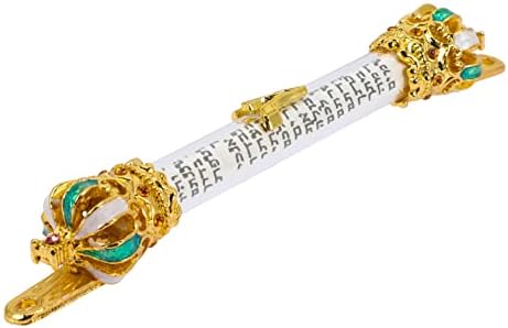 Metal Mezuzah Door Ornament Jewish Decor Lintel