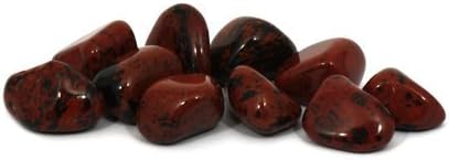 CrystalAge Mahogany Obsidian Tumble Stones Pack of 5