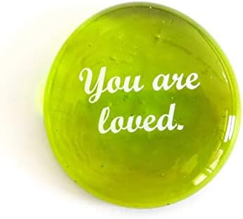 Lifeforce Glass Encouragement Stones Set of 6