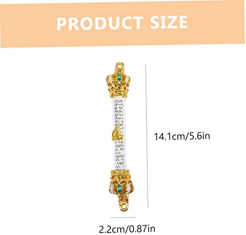 GOOHOCHY Mezuzah Scroll for Bathroom Door Jewish Decor