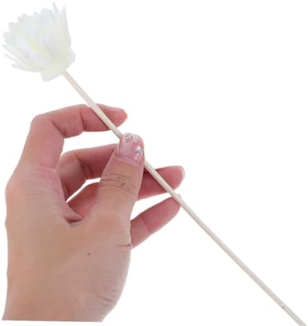 15pcs Artificial Chrysanthemum Diffuser Sticks for Aroma and Decor