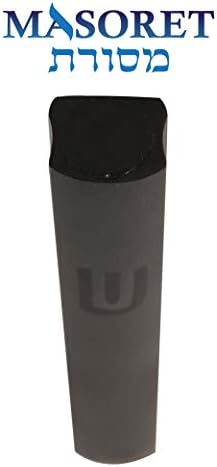 MASORET 3-Piece Aluminum Mezuzah Scroll Holder Cases