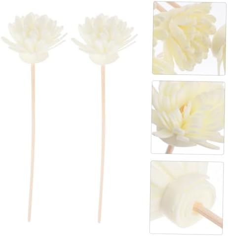 5set Small Chrysanthemum Aroma Diffuser Replacement Sticks Natural Rattan for Home Fragrance