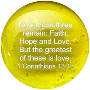 Lifeforce Glass Scripture Stones Bible Verses Set IV
