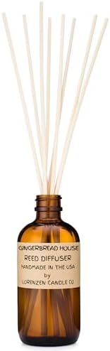 Gingerbread House Reed Diffuser Set Handmade in the USA