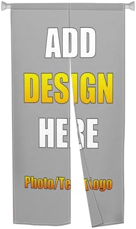 Customize Your Own Double Sided Noren Curtain for Doorway