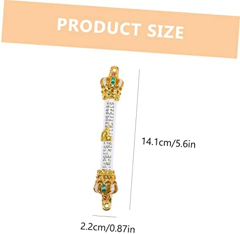 Metal Mezuzah Door Ornament Jewish Decor Lintel