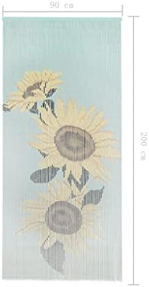 SKM Bamboo Beaded Curtain 787x354 Insect Door Screen