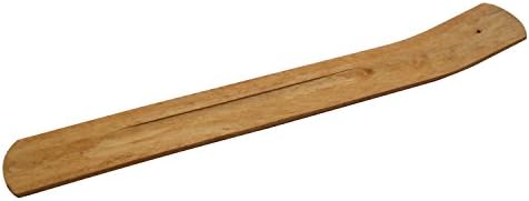 TRENDBOX 10pcs Plain Wood Incense Stick Holder Burner Ash Catcher