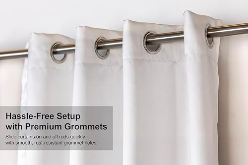 Blackout Curtains for Bedroom with Stainless Steel Grommets