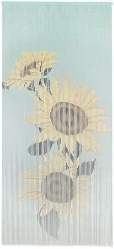 SKM Bamboo Beaded Curtain 787x354 Insect Door Screen