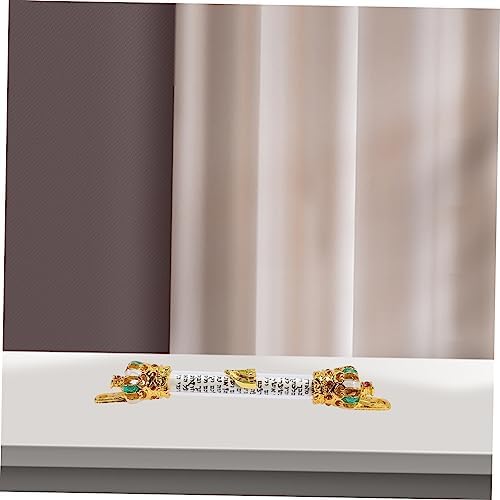 Metal Mezuzah Door Ornament Jewish Decor Lintel