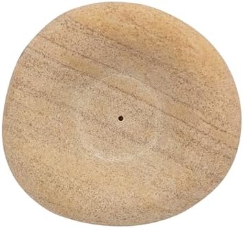 Creative Co Op Sandstone Incense Holder Natural Shape