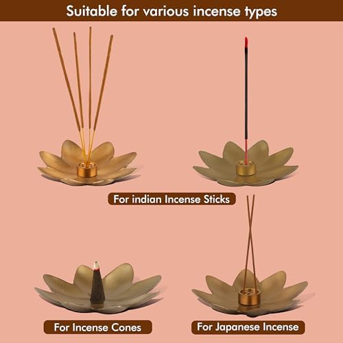 Raajsee Flower Incense Holder Set of 3