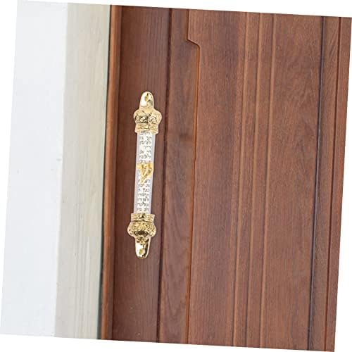 Antique Design Metal Mezuzah Door Decor