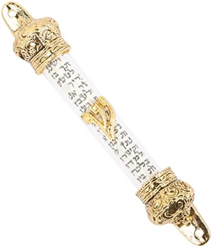 Metal Mezuzah Door Decor Religious Design