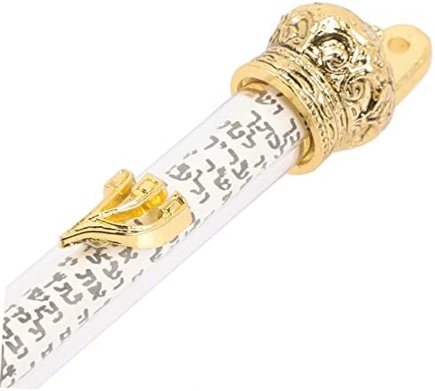 Metal Mezuzah Scroll for Home Door Jewish Decor