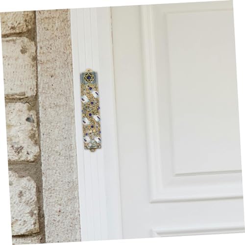 Elegant Mezuzah Scroll Door Blessing Decor
