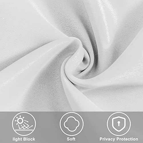 XWZO Door Curtains 36x80 Inches Blackout Panel Rod Pocket