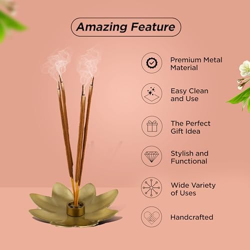 Raajsee Flower Incense Holder Set of 3