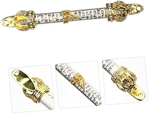 Cabilock Biblical Doorpost Crown Mezuzah for Home