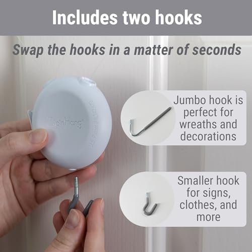 Zip n Hang Wreath Hanger - Black 1 Pack Damage Free