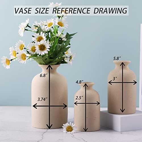 Stylish Ceramic Dry Flower Vase for Home Decor
