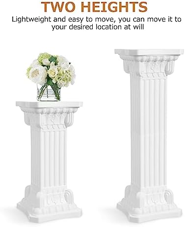Tall Greek Column Statue Display Pedestal