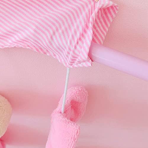 Kawaii Doorway Curtains with Fluffy Star Bowknot Pentacle Garland