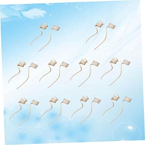 20pcs Spiral Rattan Diffuser Sticks for Home Aromatherapy