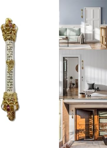 Retro Metal Mezuzah Door Decoration