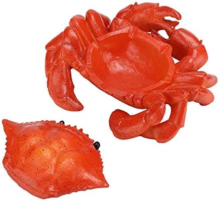 Resin Crab Decor Ashtray with Cover 16x145x6cm
