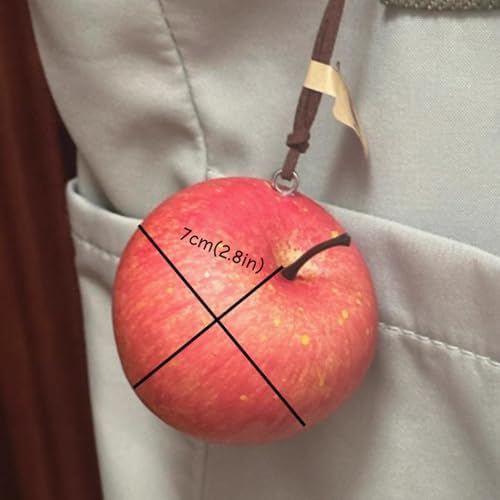 Realistic Fruit Car and Bag Charms - Lightweight Foam Design