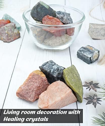 Mixed Raw Stones For Jewelry Making 1 lb Rough Gemstones