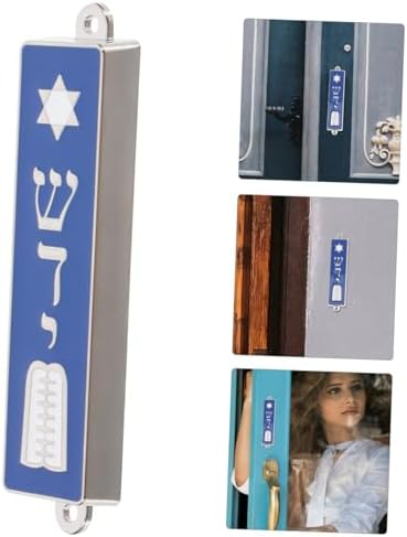 LIFKICH Mezuzah with Holy Text and Crown Decor