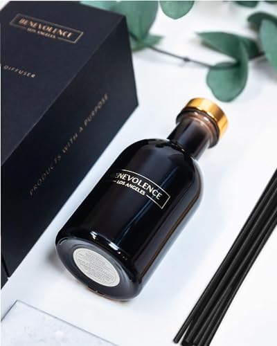 Benevolence LA Lavender Eucalyptus Reed Diffuser Set