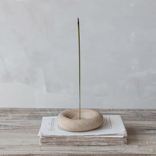 Creative Co Op Sandstone Incense Holder Natural Shape