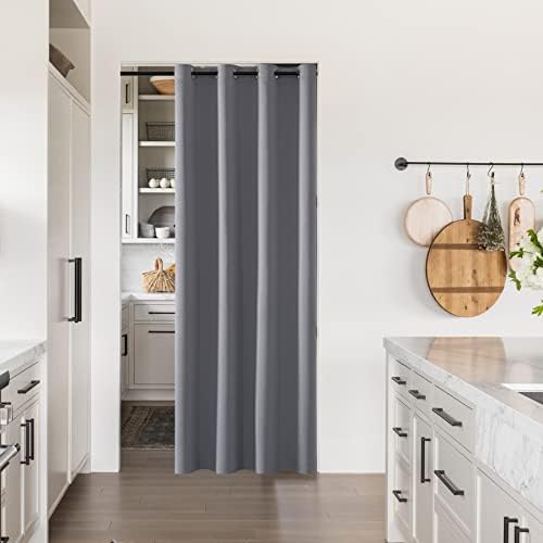 SHINELAND Temporary Door Curtain for Privacy